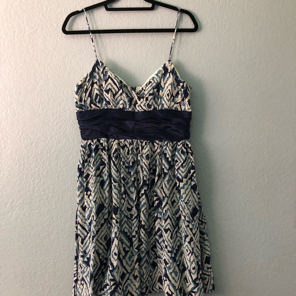 Anthropologie Silk Strap Dress